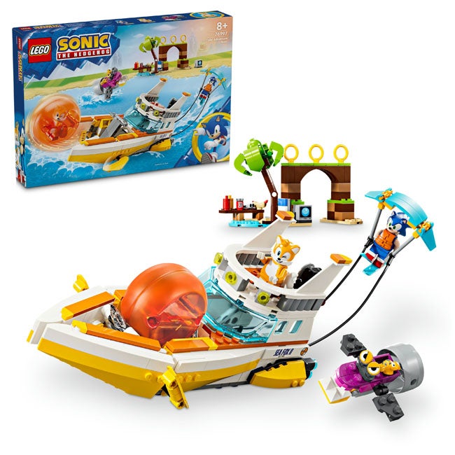 LEGO SONIC THE HEDGEHOG TAILS ADVENTURE BOAT
