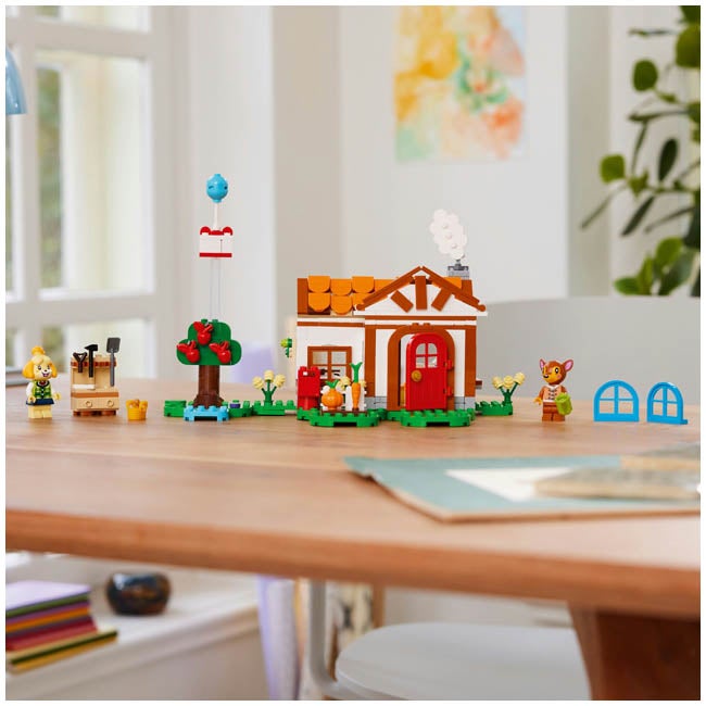 LEGO ANIMAL CROSSING ISABELLES HOUSE VISIT