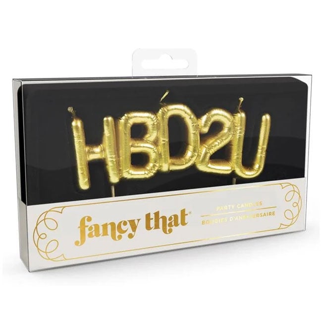 FRED FT PARTY CANDLES - HBD2U