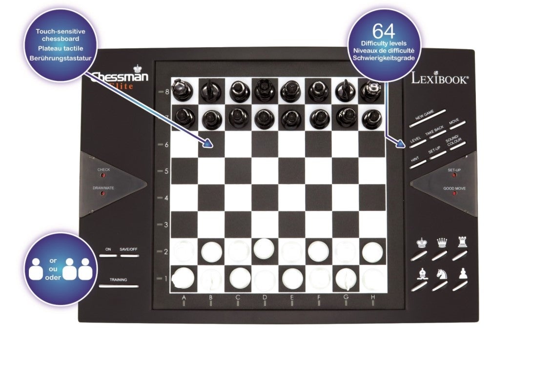 LEXIBOOK CHESSMAN ELITE ELECTRONIC CHESS GAME
