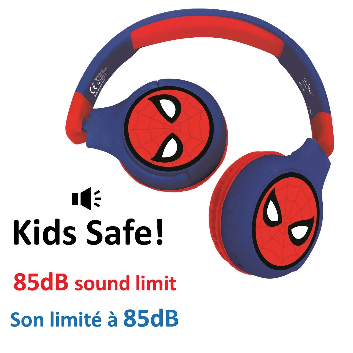 LEXIBOOK 2IN1 BT&WIRED COMFORT FOLDABLE HEADPHONES