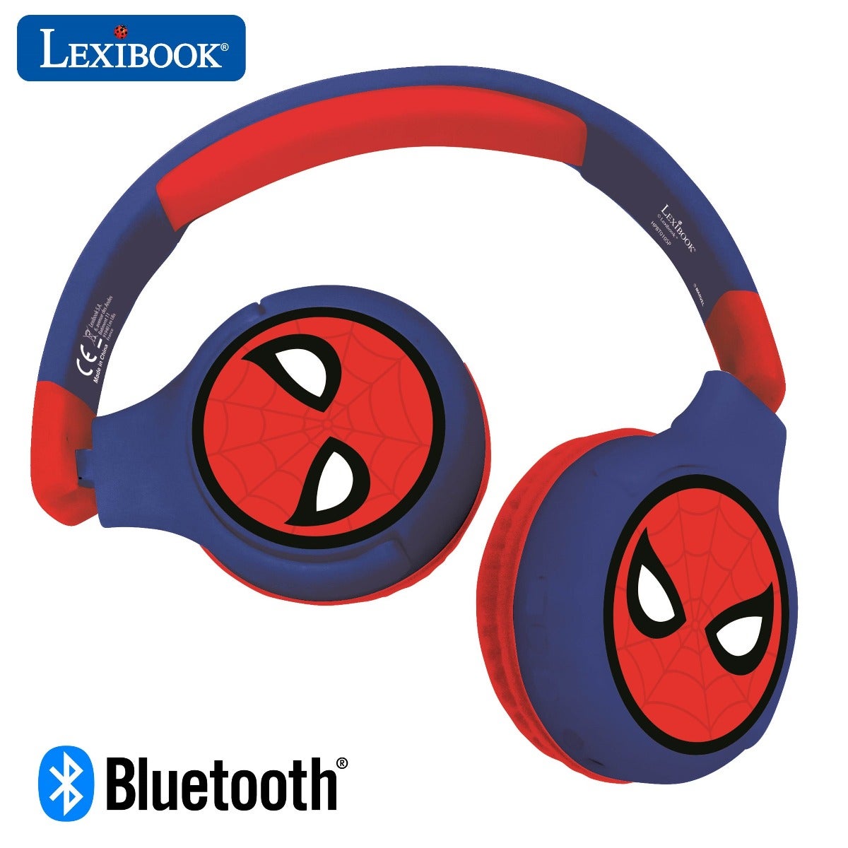 LEXIBOOK 2IN1 BT&WIRED COMFORT FOLDABLE HEADPHONES