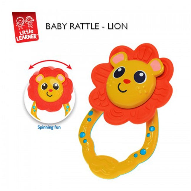 LITTLE LEARNERS MY FIRST SPIN AND RATTLE-LION