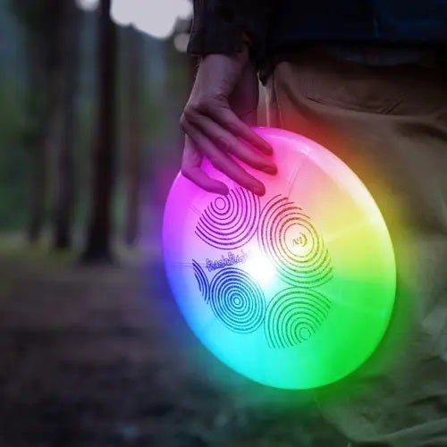 NITE IZE FLASHFLIGHT LED LIGHT UP FLYING DISC - RED