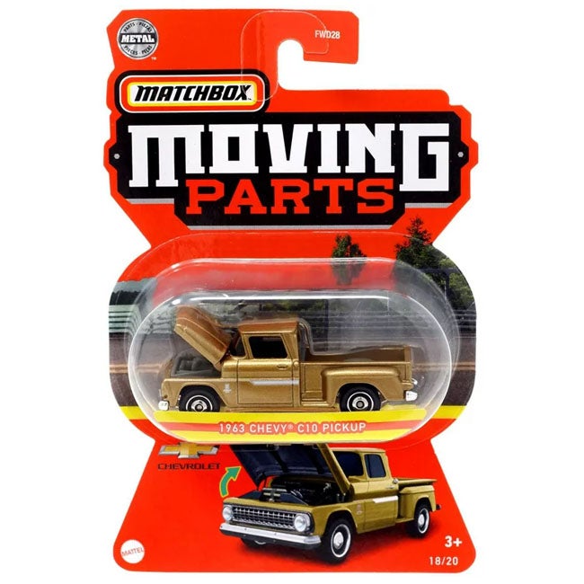 MATCHBOX 1:64 MOVING PARTS ASSORTED