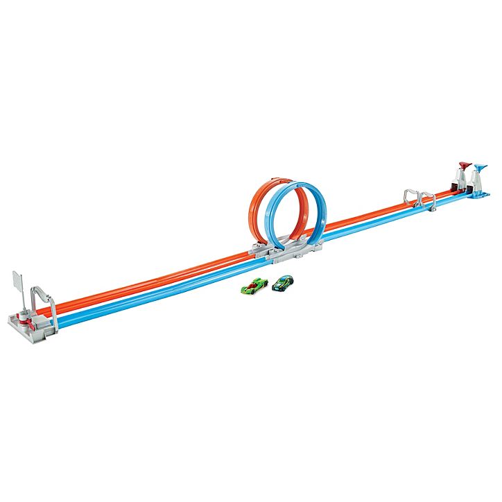 HOTWHEELS DOUBLE LOOP DASH TRACKSET