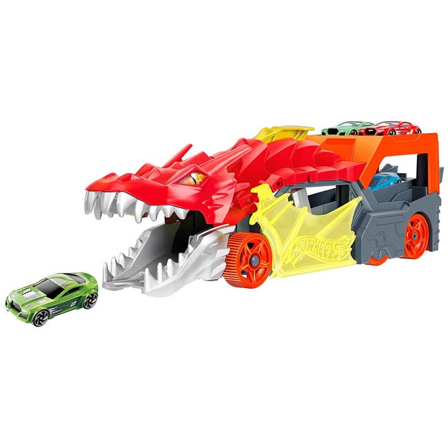 HOT WHEELS DRAGON LAUNCH TRANSPORTER