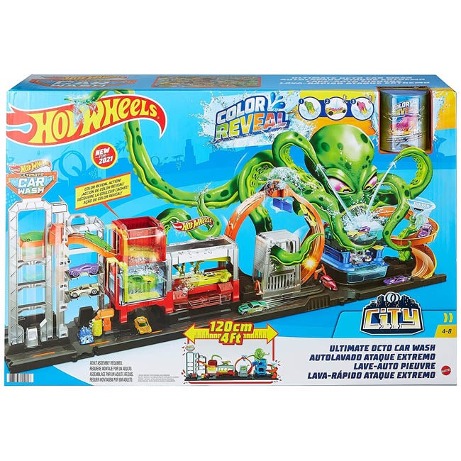 HOTWHEELS CITY ULTIMATE OCTO CARWASH