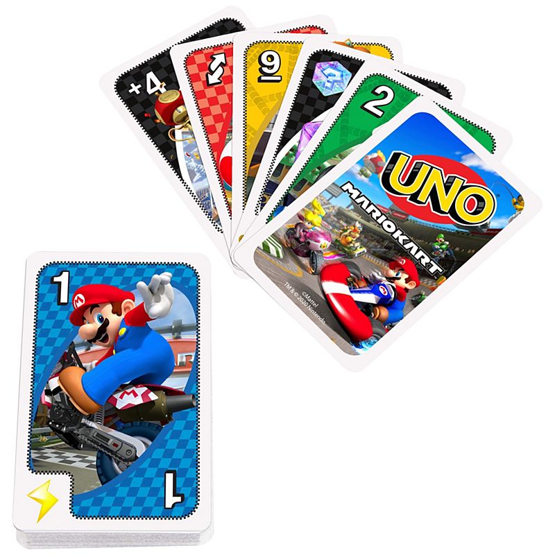 MATTEL UNO - MARIO KART CARD GAME
