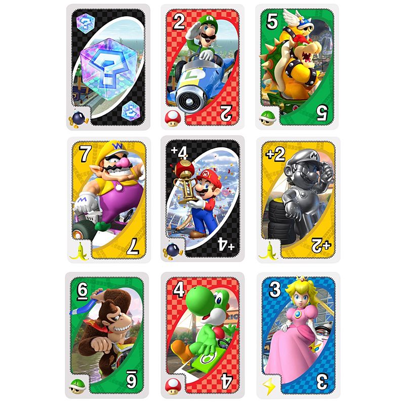 MATTEL UNO - MARIO KART CARD GAME