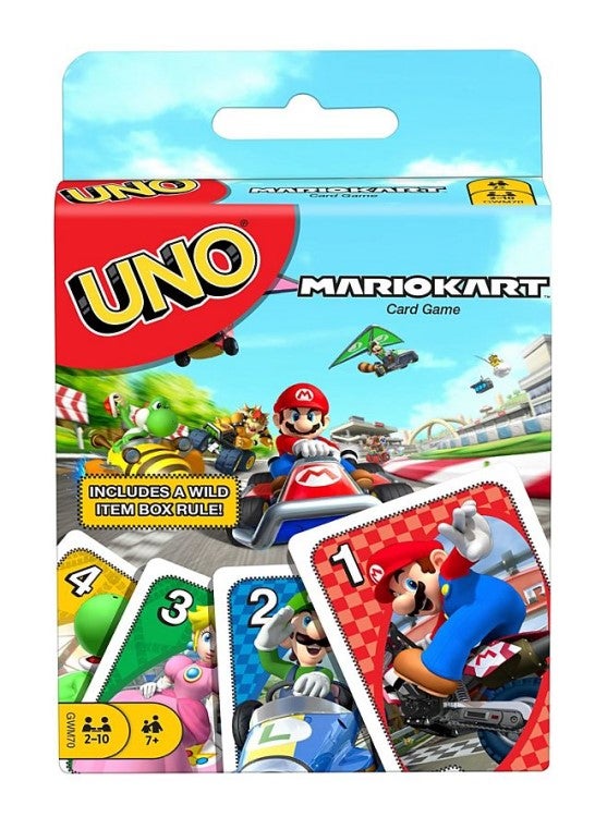MATTEL UNO - MARIO KART CARD GAME
