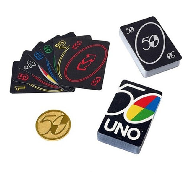 MATTEL UNO - PREMIUM 50 ANNIVERSARY CARD GAME