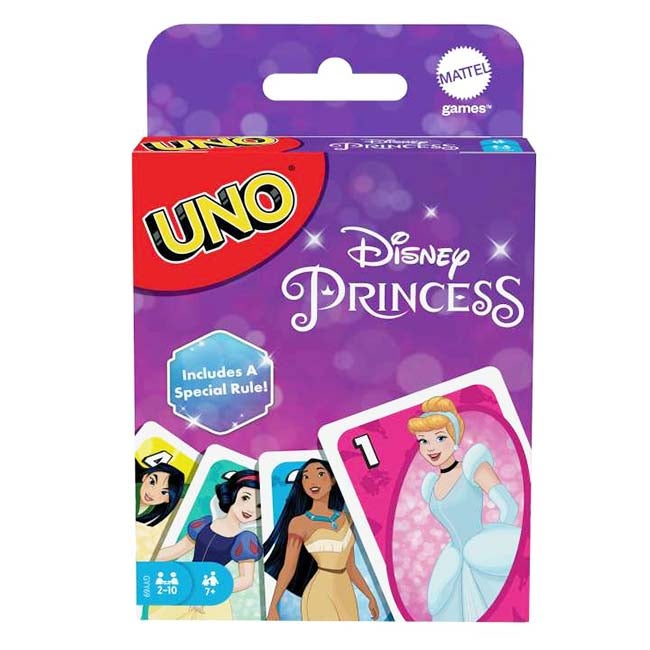MATTEL UNO - DISNEY PRINCESS MATCHING CARD GAME
