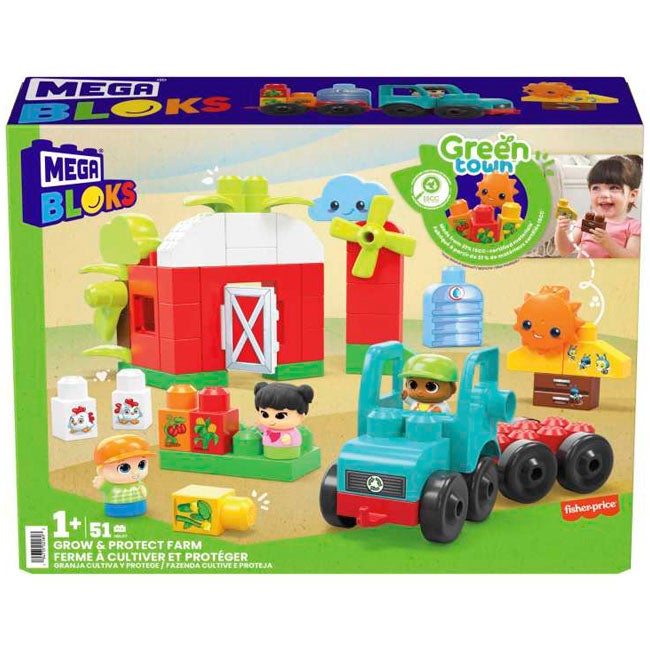 MEGA BLOCKS GREEN TOWN GROW AND PROTECT FARM