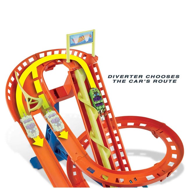 HOT WHEELS CITY ROLLER COASTER RALLY PLAYSET
