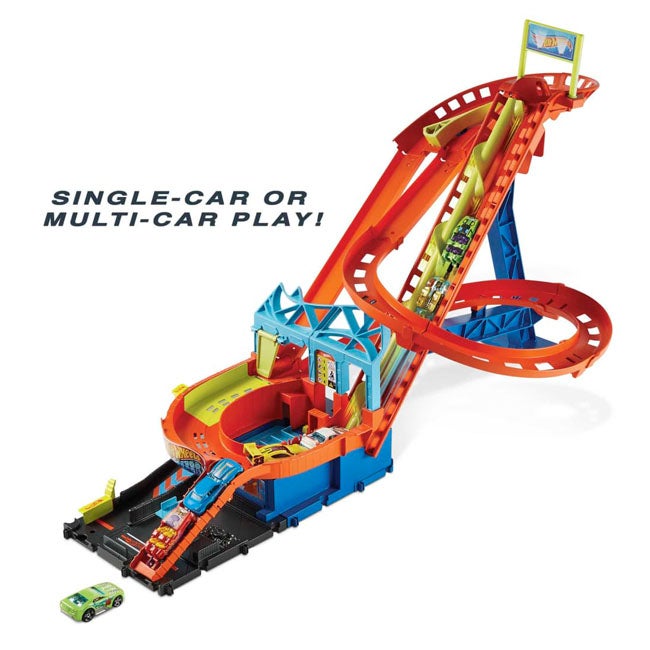 HOT WHEELS CITY ROLLER COASTER RALLY PLAYSET