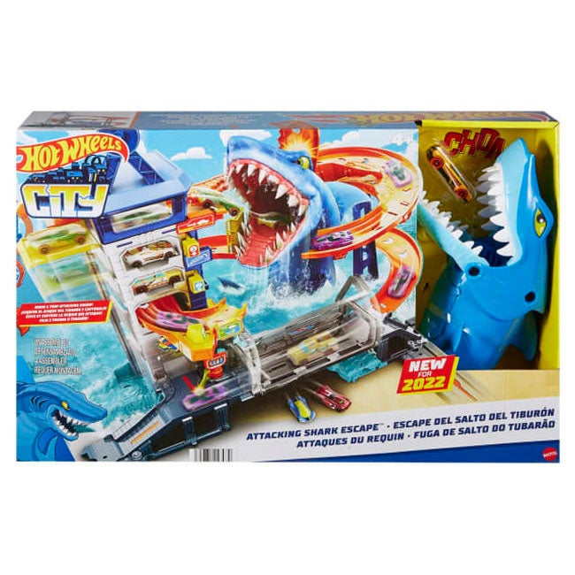 HOTWHEELS ATTACKING SHARK ESCAPE PLAYSET