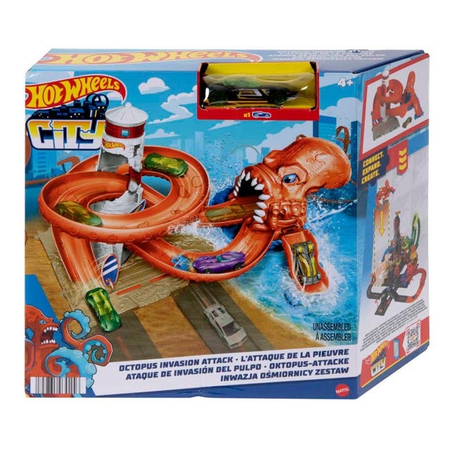 HOTWHEELS CITY SCORPION FLEX ATTACK