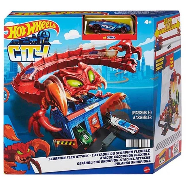HOTWHEELS CITY SCORPION FLEX ATTACK