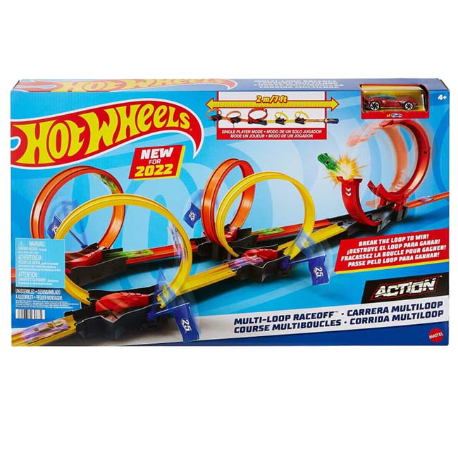 HOTWHEELS ACTION MULTI LOOP RACE OFF
