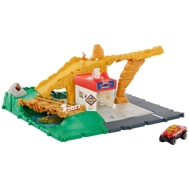 MATCHBOX ACTION DRIVERS CANYON ADVENTURE PLAYSET