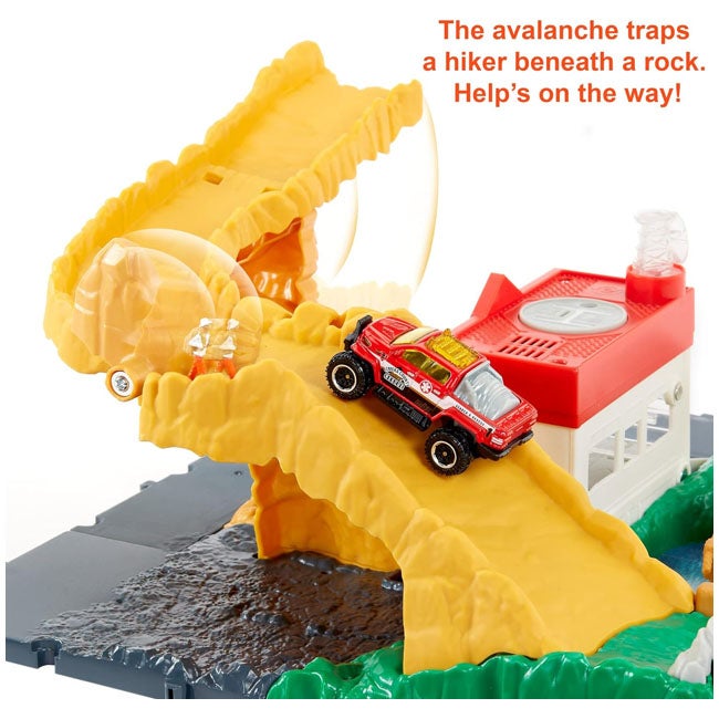 MATCHBOX ACTION DRIVERS CANYON ADVENTURE PLAYSET