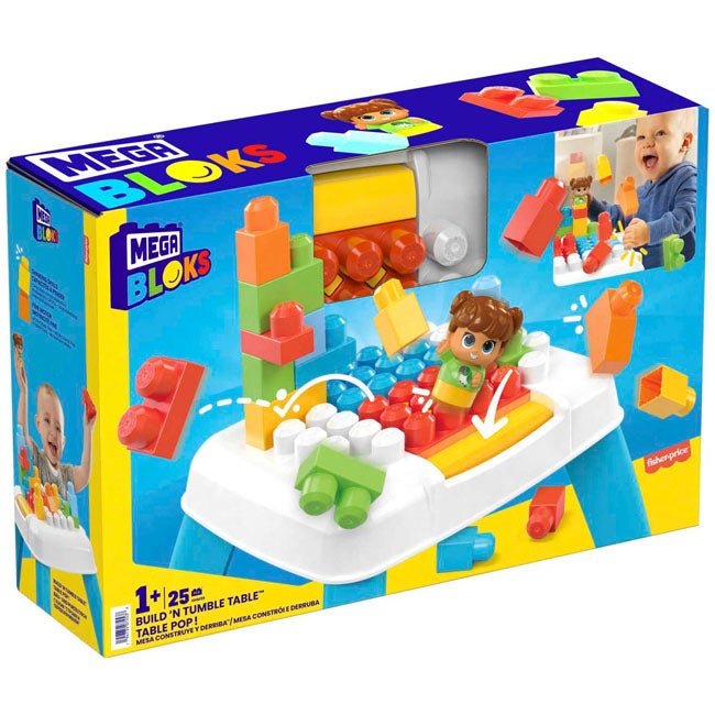 MEGA BLOCKS BUILD AND TUMBLE TABLE
