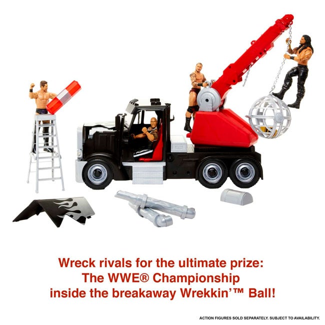 WWE WREKKIN RAMPAGE RIG TRUCK VECHILE