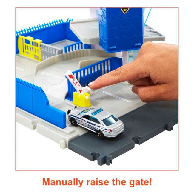 MATCHBOX ACTION DRIVERS POLICE STATION PLAYSET