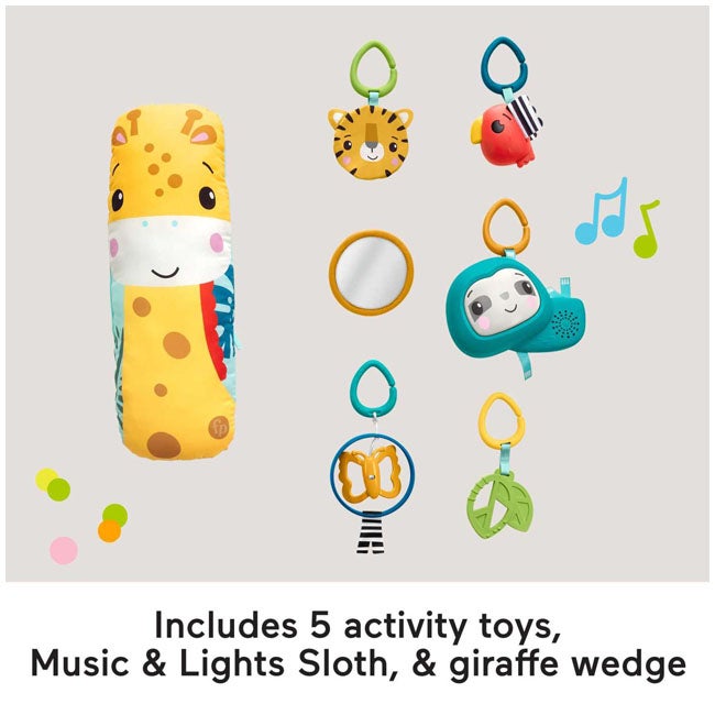 FISHER PRICE 3 IN 1 RAINFOREST SENSORY GYM
