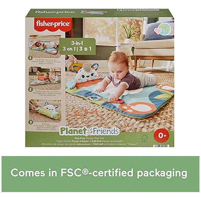 FISHER PRICE ROLY-POLY PANDA PLAY MAT
