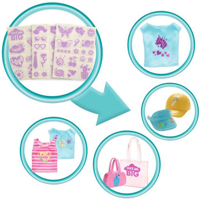 BARBIE MAKE AND SELL BOUTIQUE PLAYSET WITH BRUNETTE DOLL