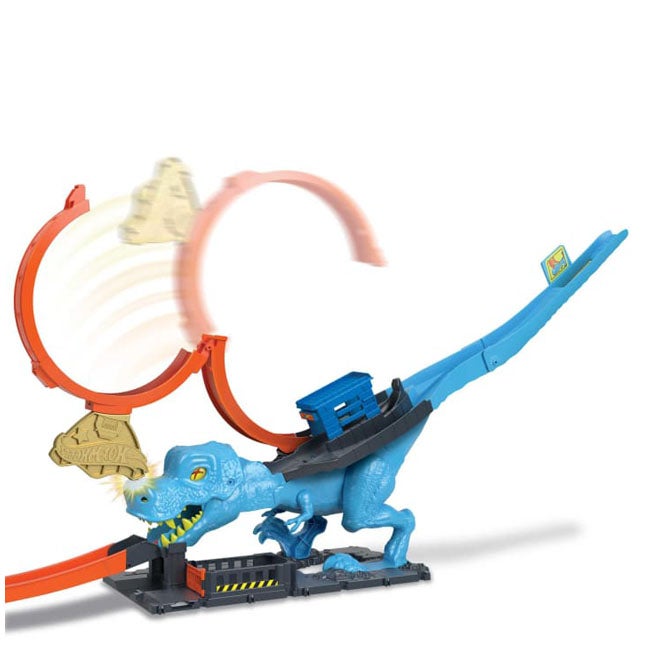 HOT WHEELS CITY T-REX LOOP AND STUNT PLAYSET