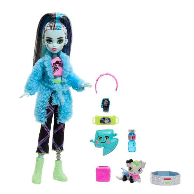 MONSTER HIGH FRANKIE WOLF FASHION DOLL CREEPOVER