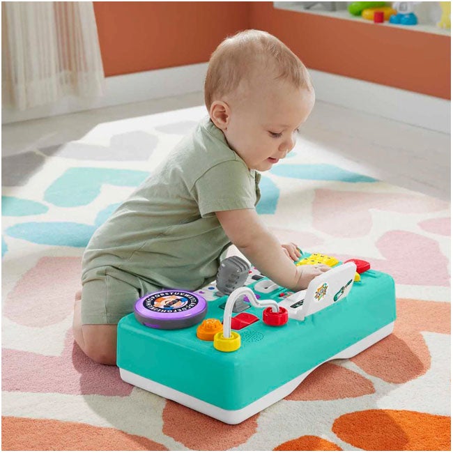 FISHER PRICE LAUGH & LEARN DJ MUSIC TABLE