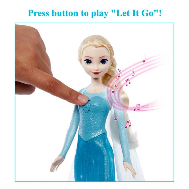 DISNEY FROZEN SINGING ELSA DOLL
