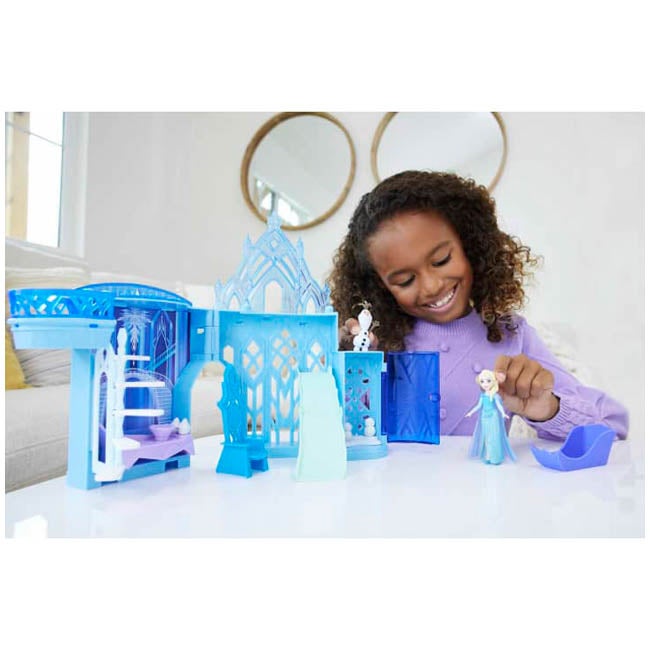 DISNEY FROZEN ELSA STACKING CASTLE PLAYSET