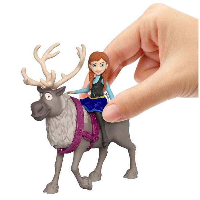 DISNEY FROZEN ANNA and SVEN SMALL DOLL