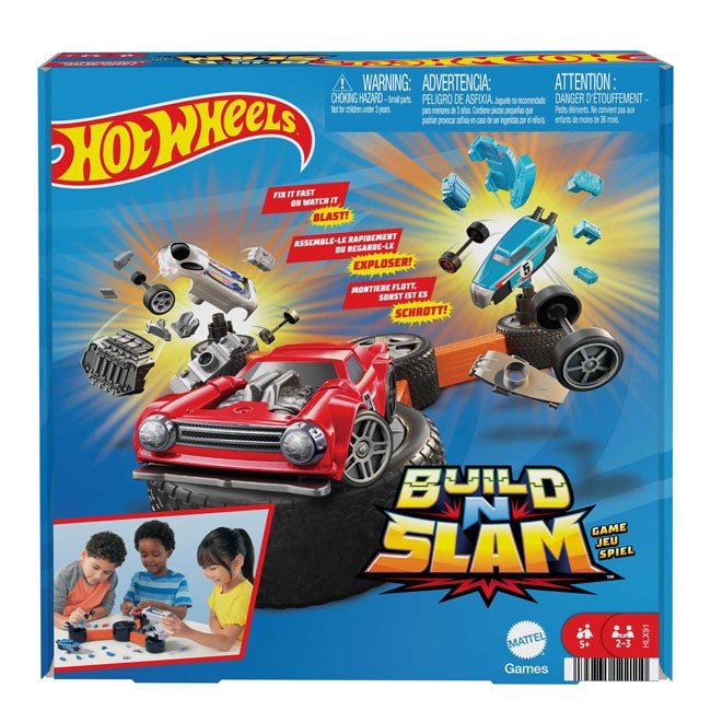HOTWHEELS BUILD AND SLAM GAME