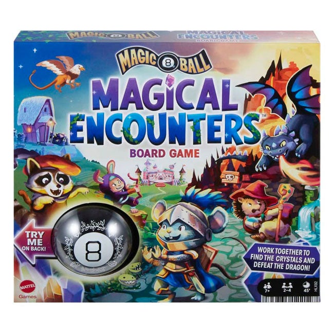 MATTEL MAGIC 8 BALL BOARD GAMES