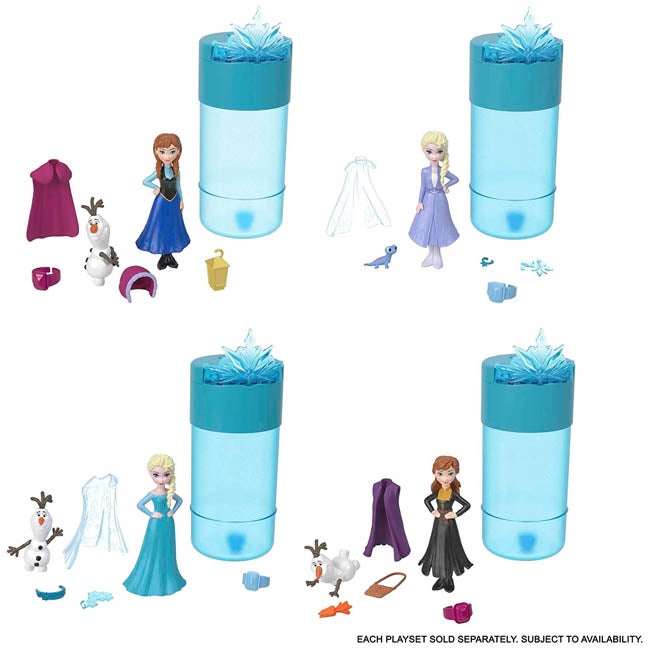DISNEY FROZEN SNOW COLOR REVEAL DOLLS