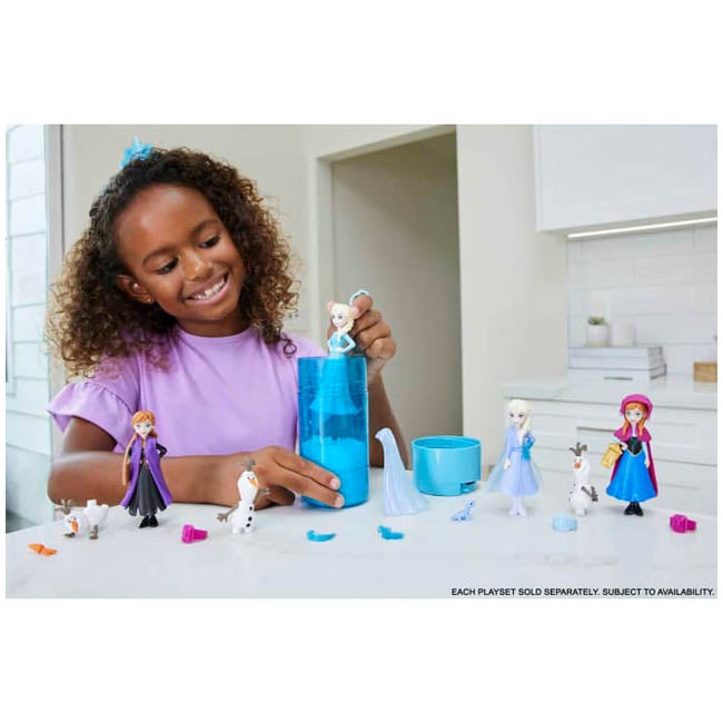 DISNEY FROZEN SNOW COLOR REVEAL DOLLS