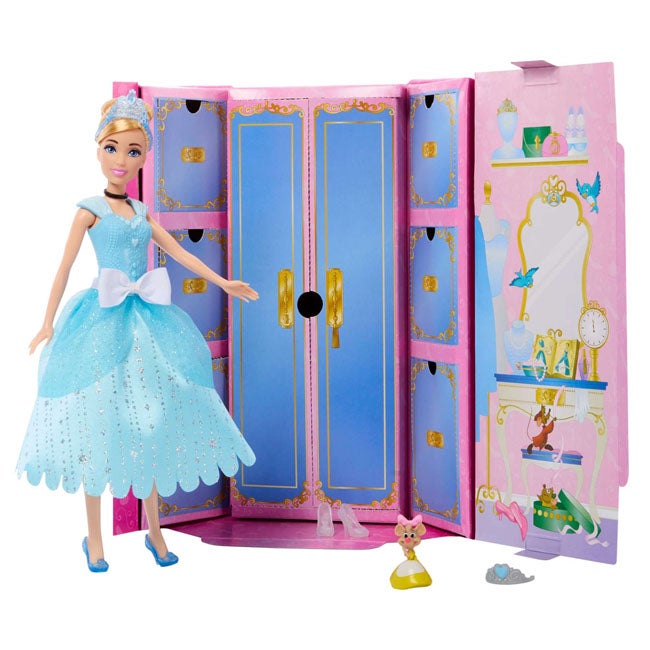 DISNEY PRINCESS CINDERELLA ROYAL FASHION DOLL