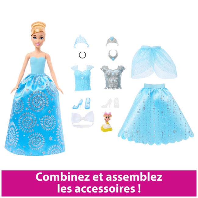 DISNEY PRINCESS CINDERELLA ROYAL FASHION DOLL