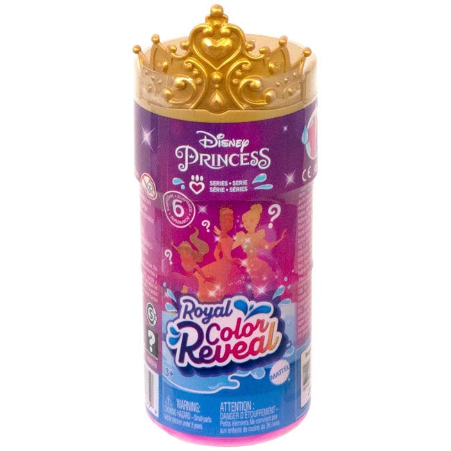 DISNEY PRINCESS ROYAL COLOR REVEAL DOLLS