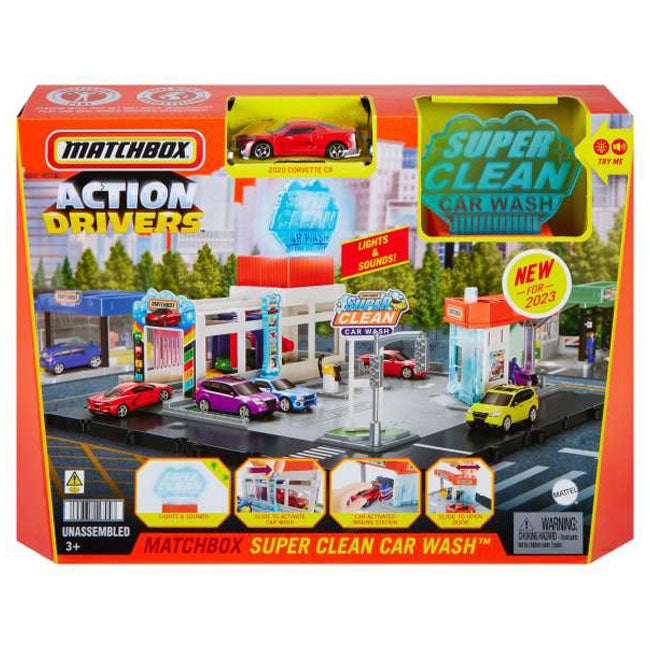 MATCHBOX ACTION DRIVERS SUPER CLEAN CAR WASH