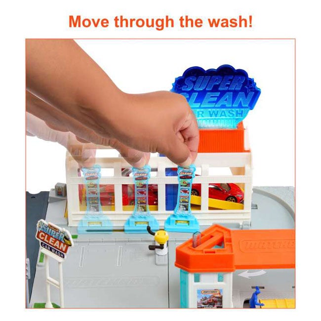 MATCHBOX ACTION DRIVERS SUPER CLEAN CAR WASH
