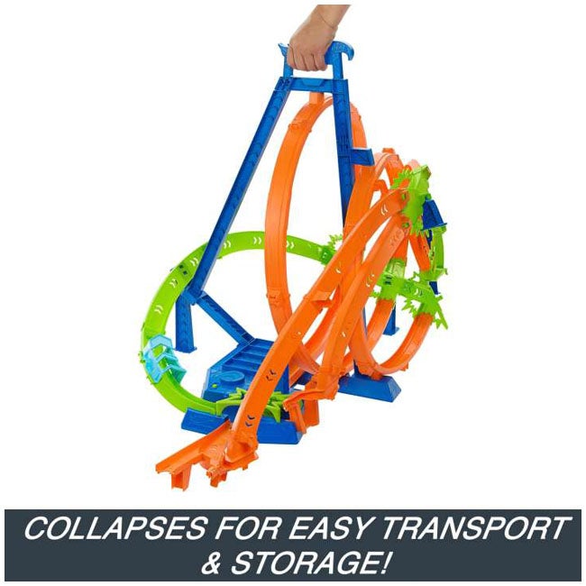 HOTWHEELS EPIC CRASH DASH TRACK SET