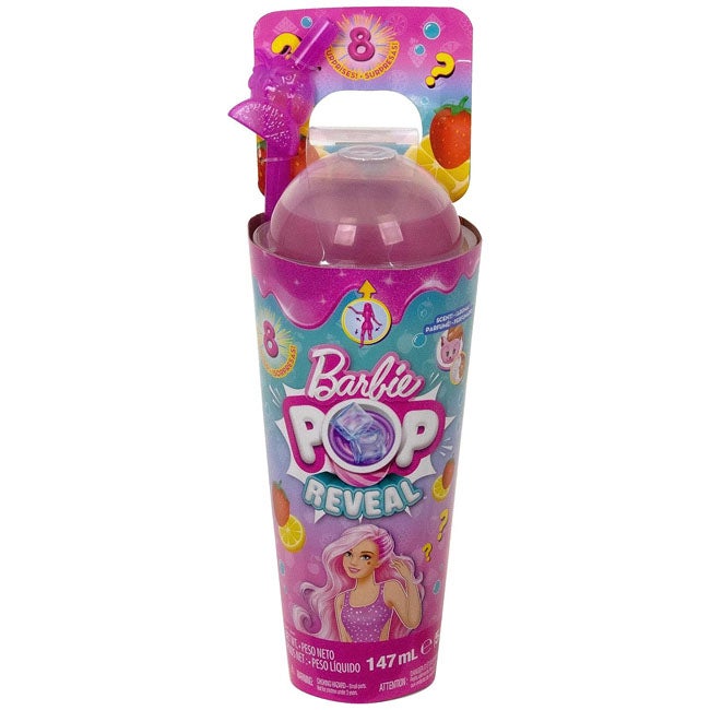 BARBIE POP REVEAL JUICY FRUIT SERIES STRAWBERRY DOLL