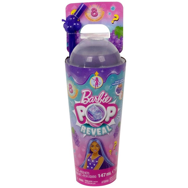 BARBIE POP REVEAL JUICY FRUIT SERIES GRAPE DOLL
